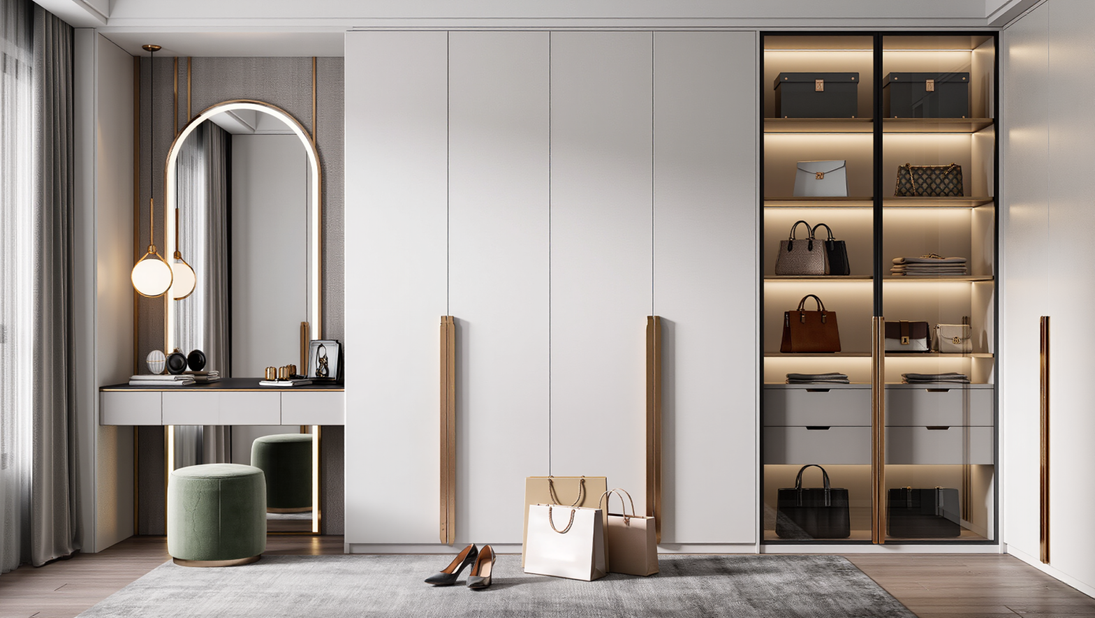 stainless steel modular wardrobes