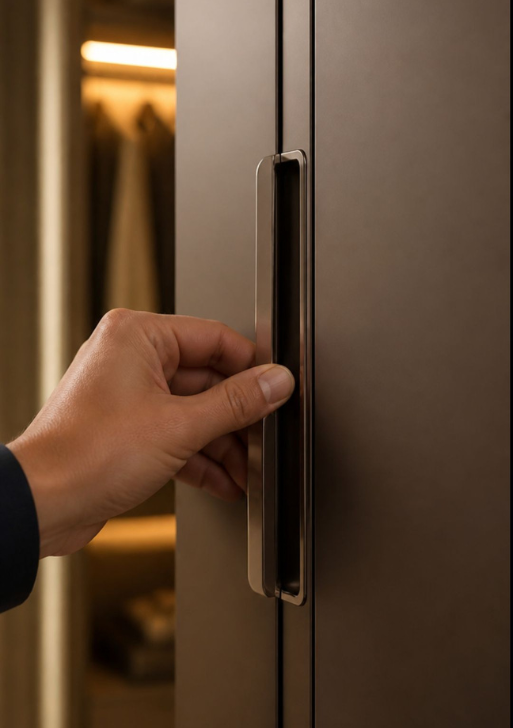 Most wardrobes creak. This one doesn't even whisper. 